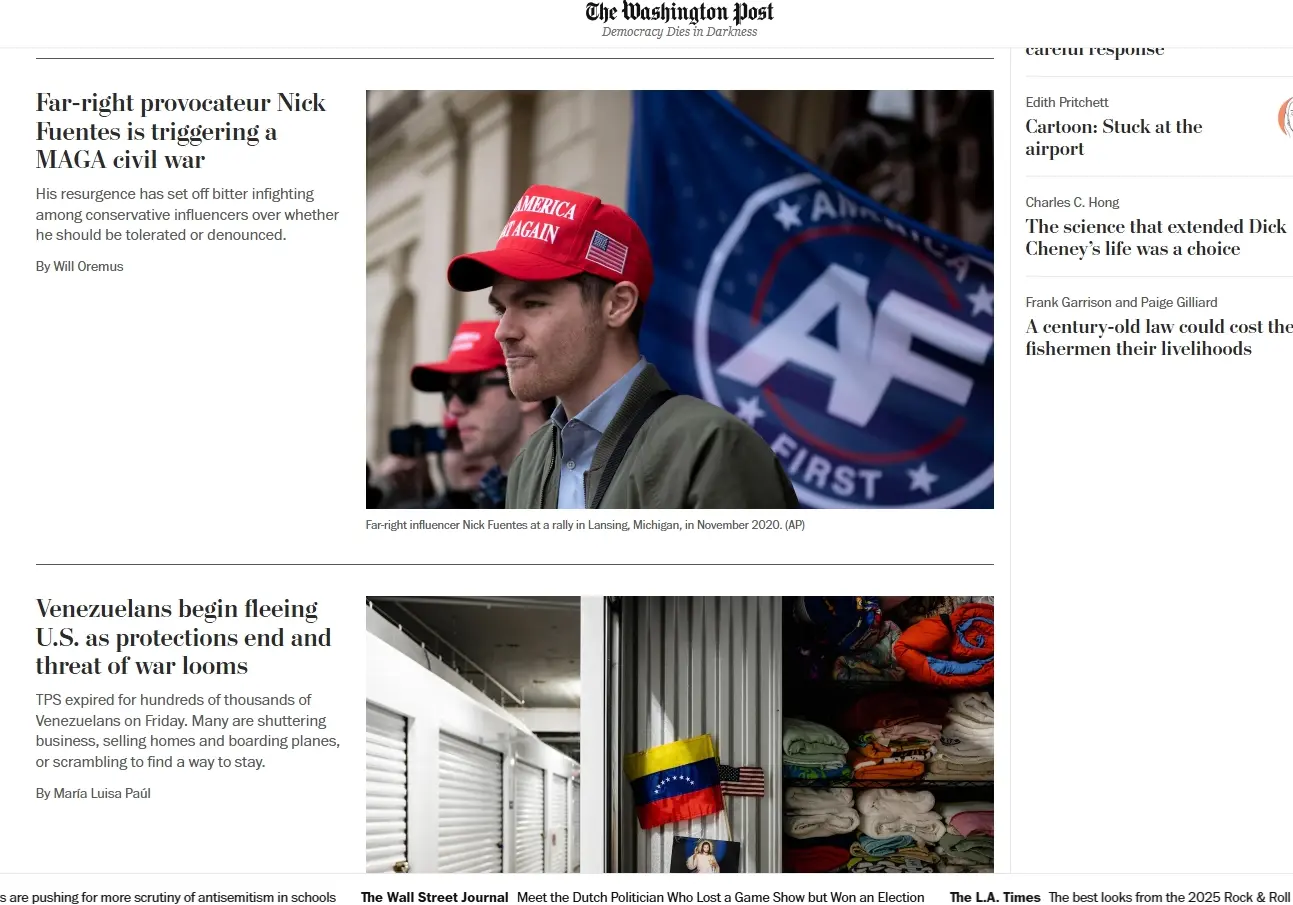 华盛顿邮报(Washington Post)