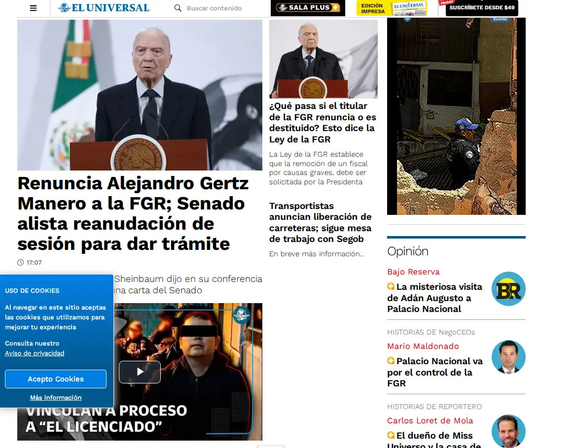 宇宙报(El Universal)