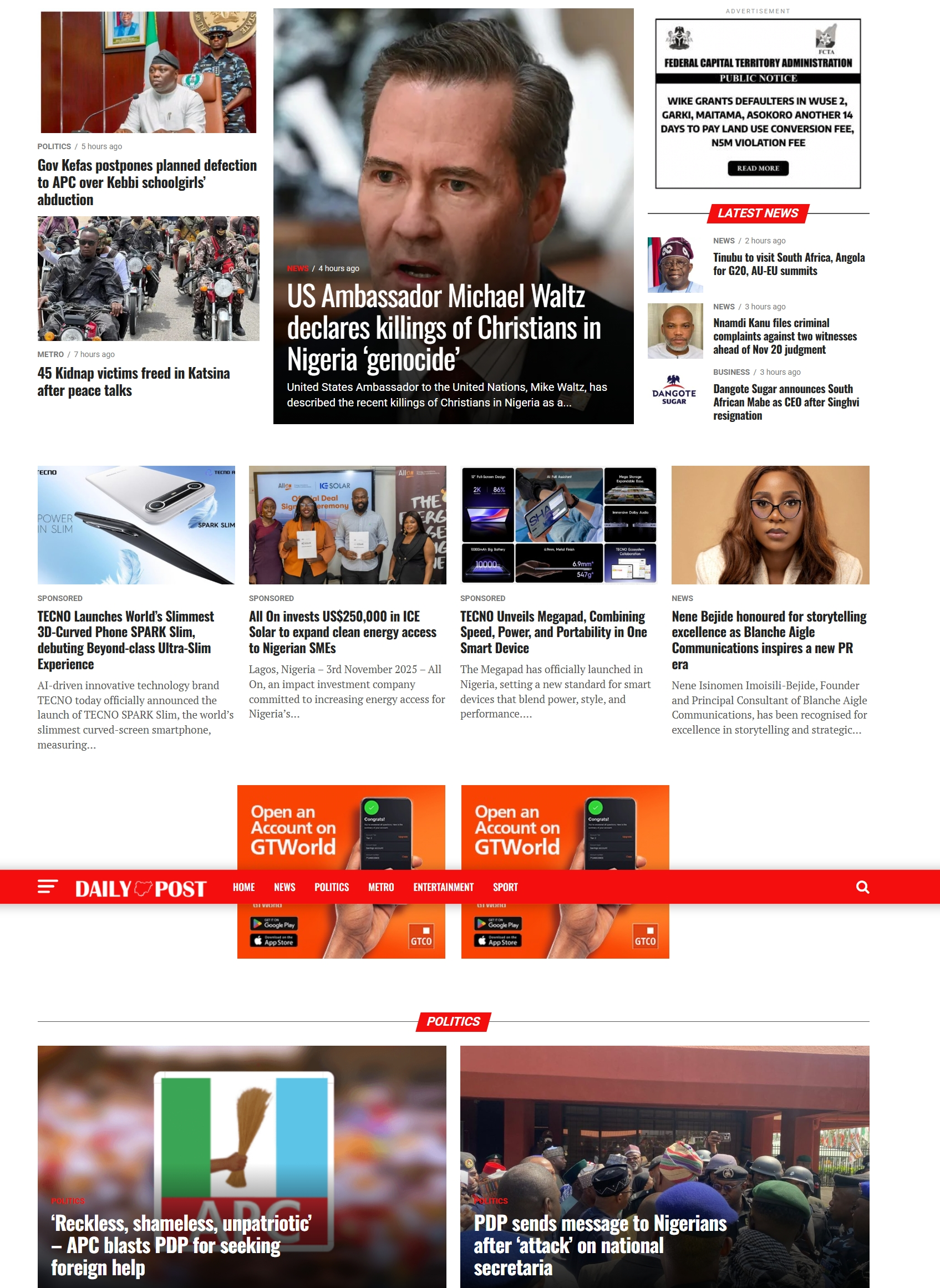 每日邮报(Daily Post)