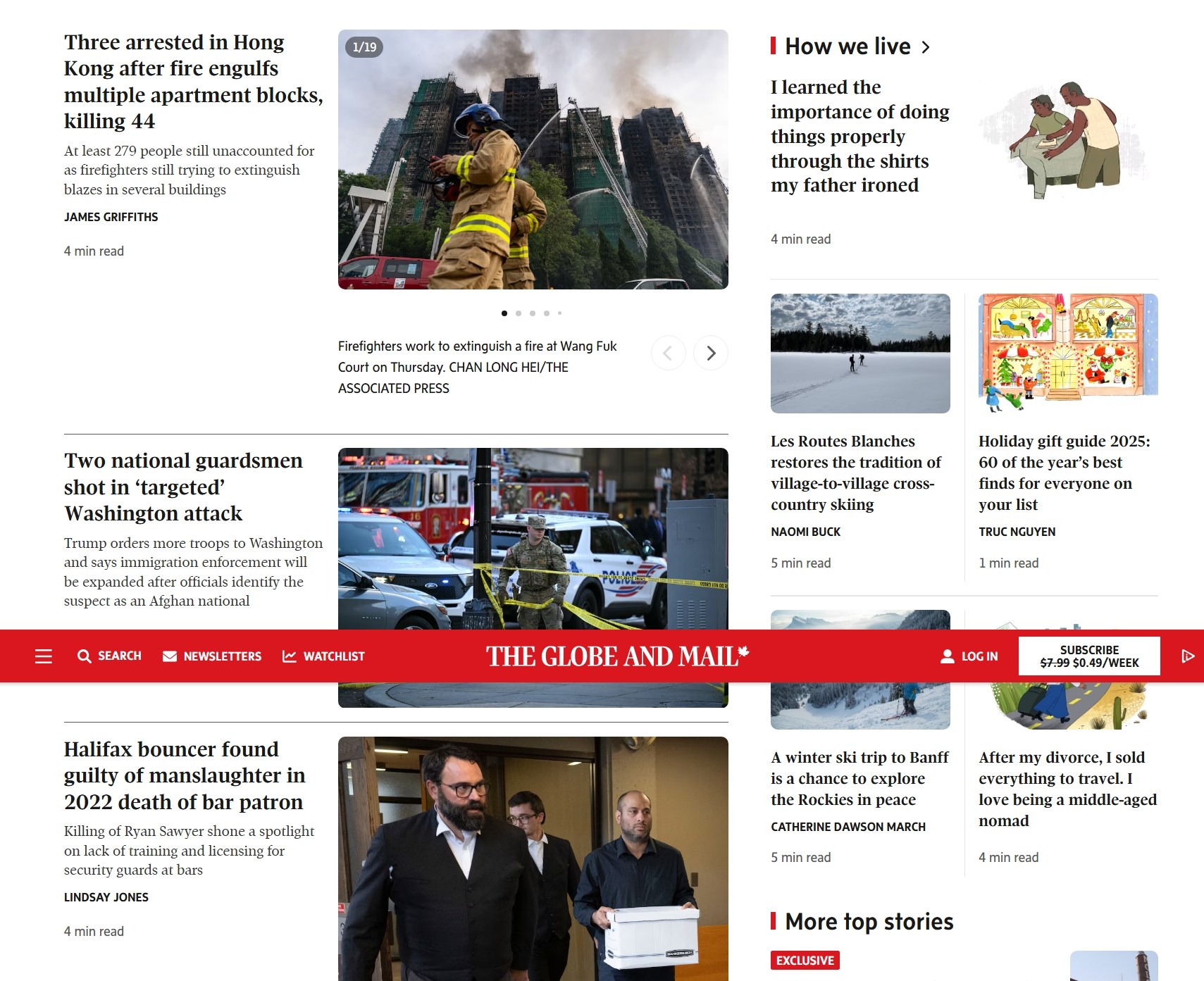 环球邮报(The Globe and Mail)