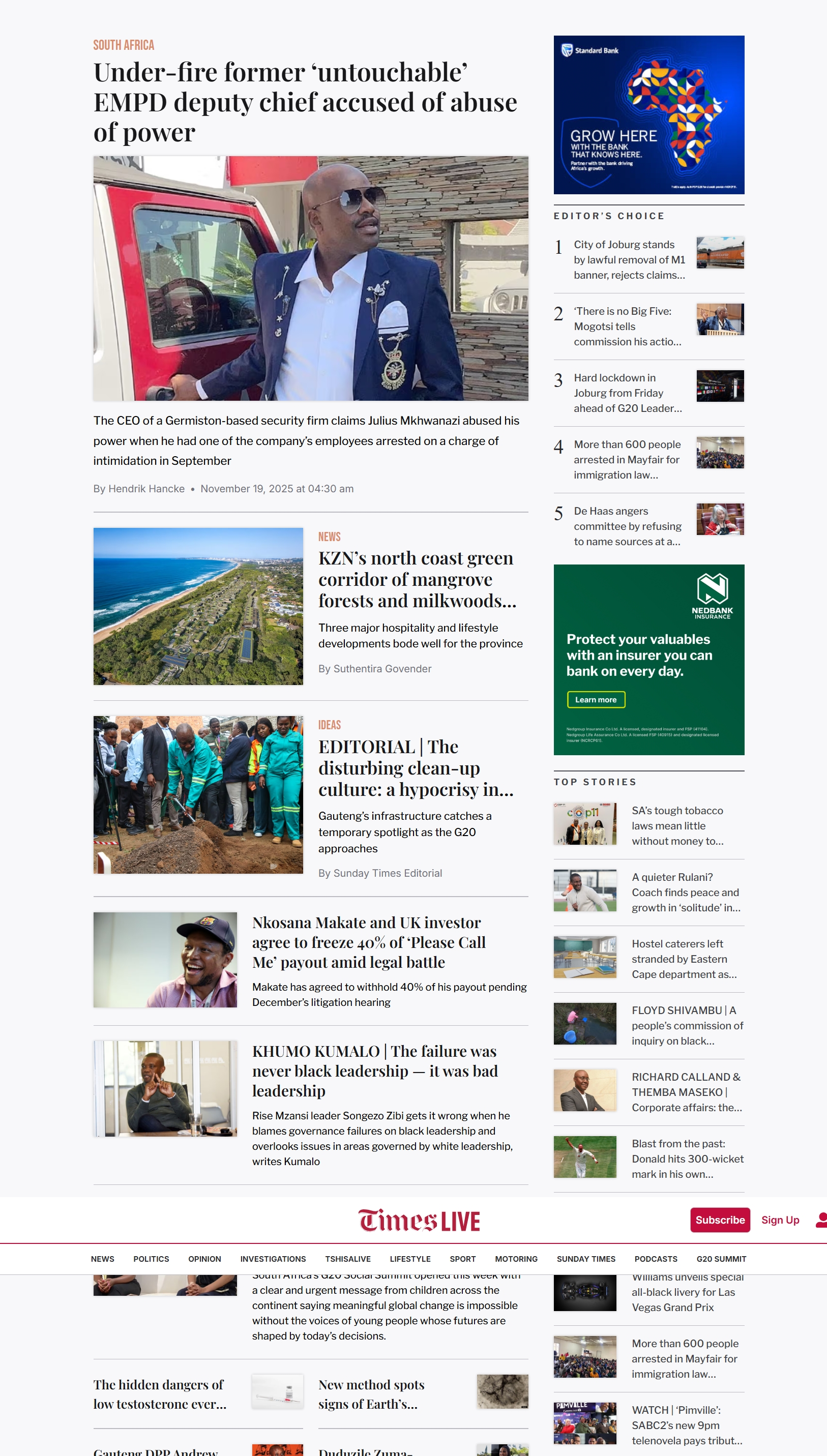 时报即时新闻(TimesLIVE)