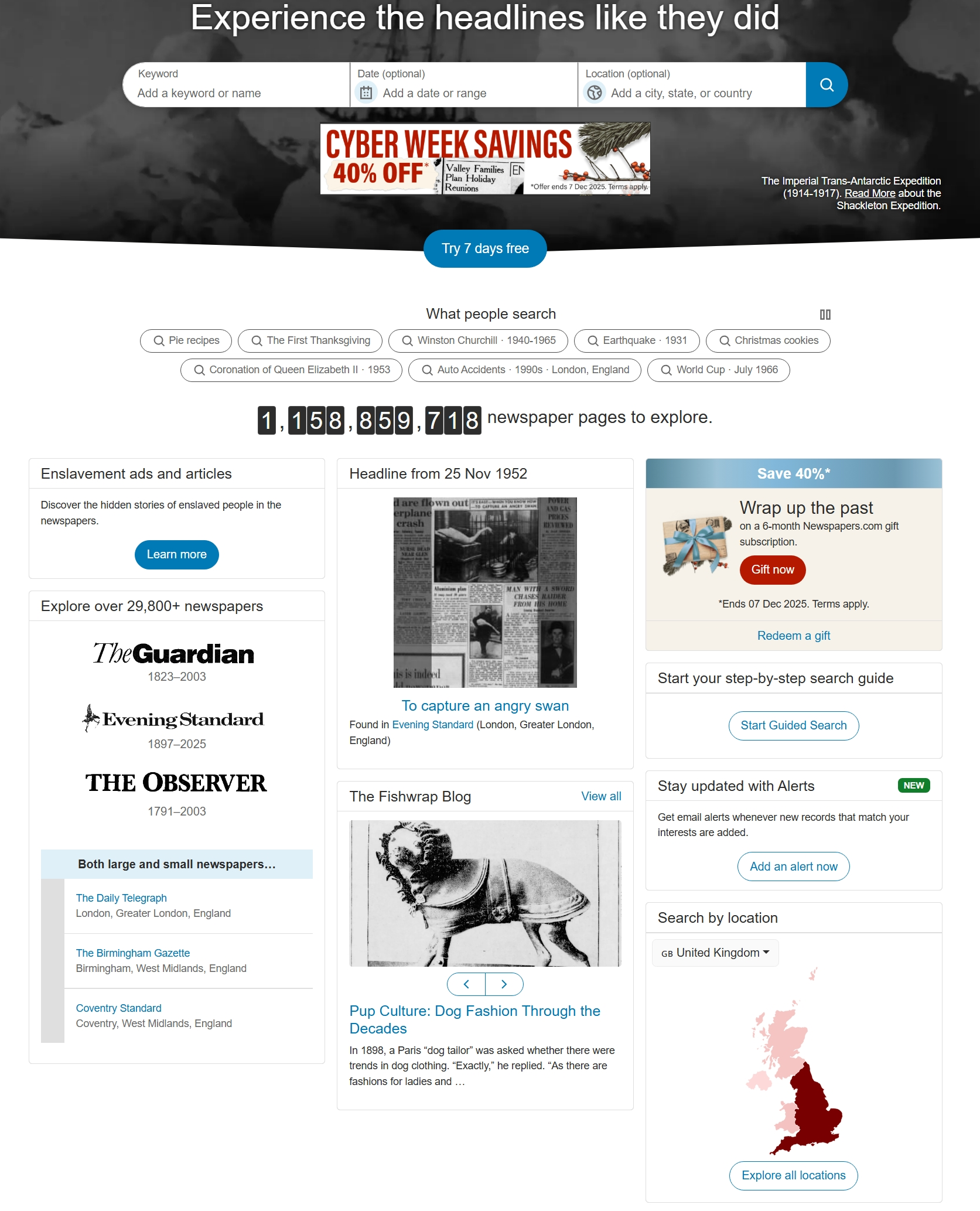 在线报纸档案馆(newspapers)