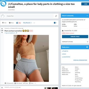 Reddit 骆驼趾 (Reddit Cameltoe)