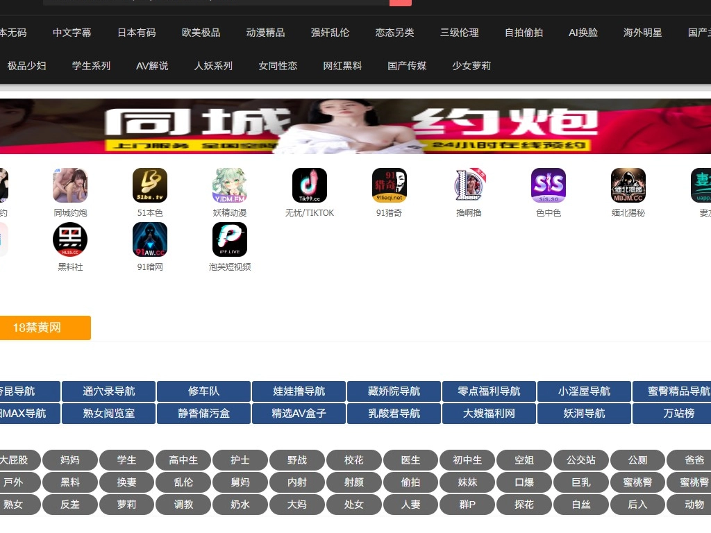 DH.net premium adult navigation